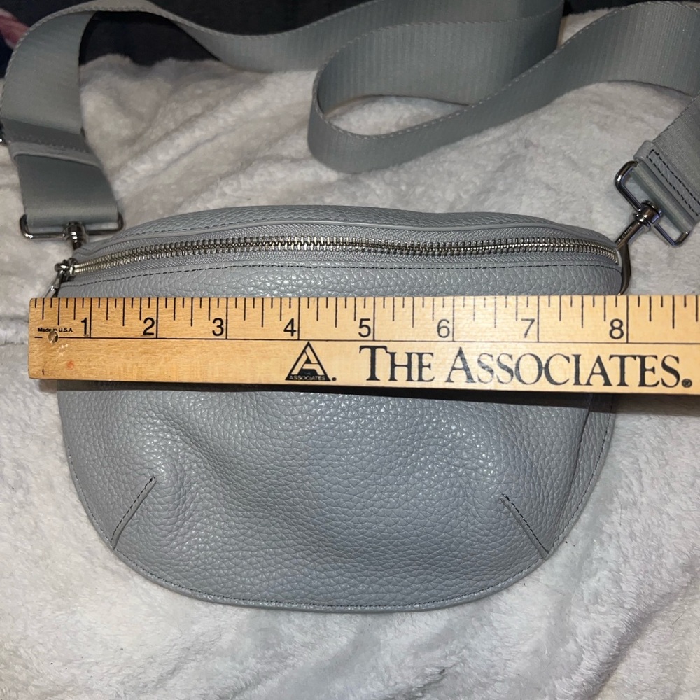 Rebecca minkoff Bree belt/sling bag, grey and black in color - Picture 2 of 8